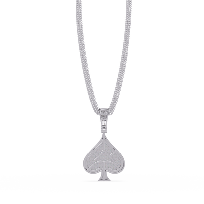 Spade Diamond Pendant Necklace