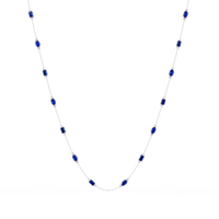 2.8 CTW Marquise & Emerald Colorstone Necklace – CAD image 17
