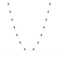 2.8 CTW Marquise & Emerald Colorstone Necklace – CAD image 18