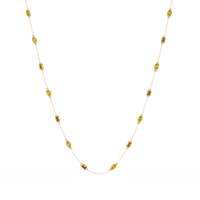 2.8 CTW Marquise & Emerald Colorstone Necklace – CAD image 23