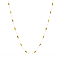 2.8 CTW Marquise & Emerald Colorstone Necklace – CAD image 25