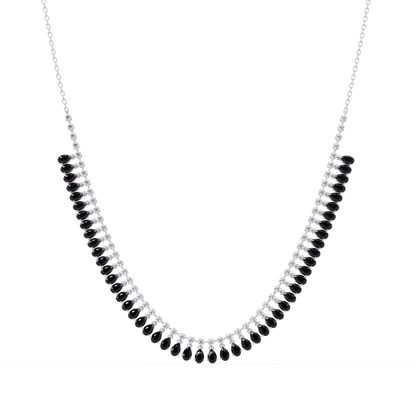 10.1 CTW Pear & Round Colorstone Necklace – CAD image 23