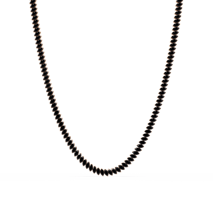 16.0 CTW Marquise-Cut Colorstone Tennis Necklace