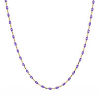 9.7 CTW Emerald-Cut Geometric Colorstone Necklace