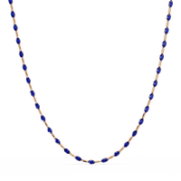9.7 CTW Emerald-Cut Geometric Colorstone Necklace