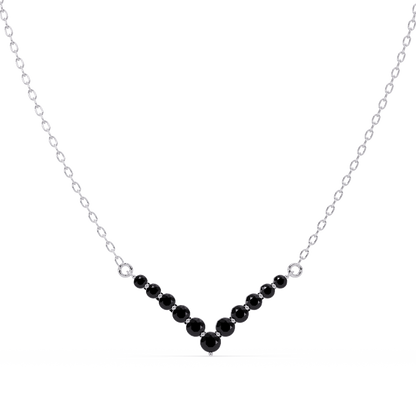8.0 CTW Graduated Round Colorstone Statement Necklace