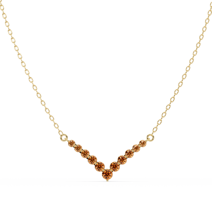 8.0 CTW Graduated Round Colorstone Statement Necklace