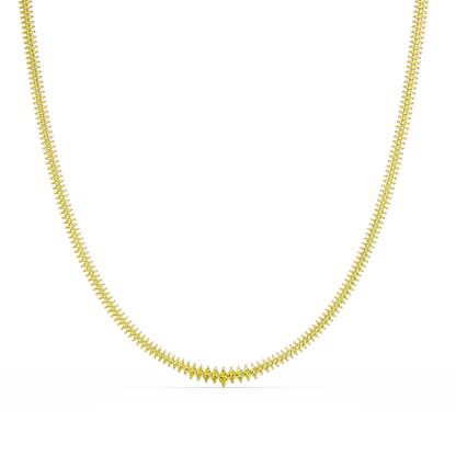 5.3 CTW Graduated Marquise-Cut Colorstone Tennis Necklace – CAD image 6229