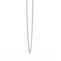 19.44 Carat Pear And Round Diamond Tennis Necklace In 14K Gold Lab Grown — product image 8