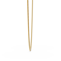 20.86 Ct Pear Diamond Tennis Necklace In 14K Gold Lab Grown Diamonds — product image 9