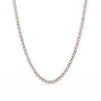 15.98 Ct Marquise Diamond Tennis Necklace 14K Gold Lab Grown — product image 10