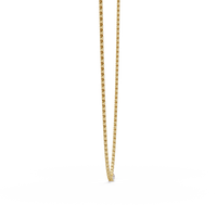 10.87 Ct Round Diamond Tennis Necklace With Oval Center Stone 14K Gold Lab Grown — product image 10