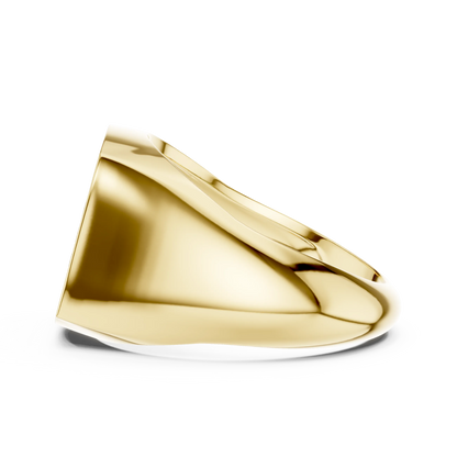 Diamond Signet Ring for Men