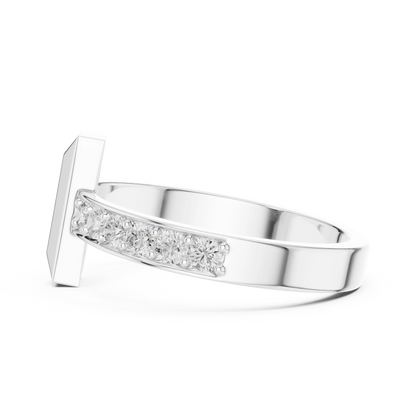 Men's T-Bar Diamond Ring