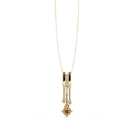 Champagne Topaz - 14K Yellow Gold