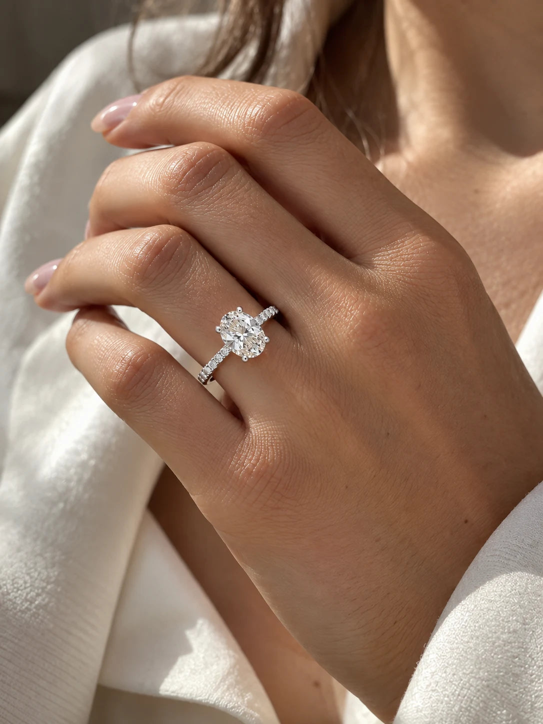 Lunéa Paris engagement ring editorial