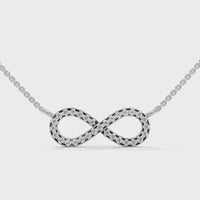 0.20 CT. Infinity Diamond Pendant – Lab-Grown