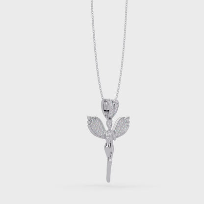 Fairy Lab Grown Diamond Pendant Necklace
